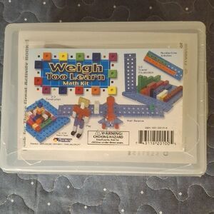 Weigh Too Learn Math Kit - Multicolor - sealed